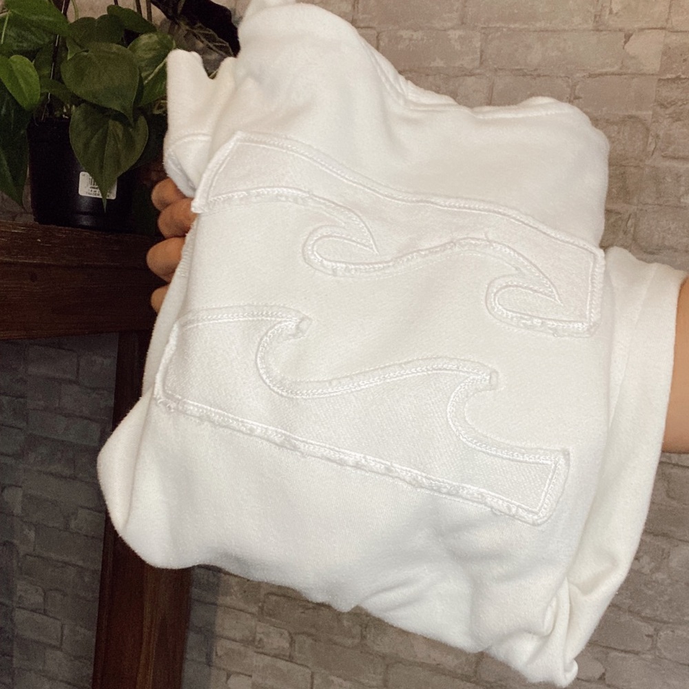 White Wave Hoodie